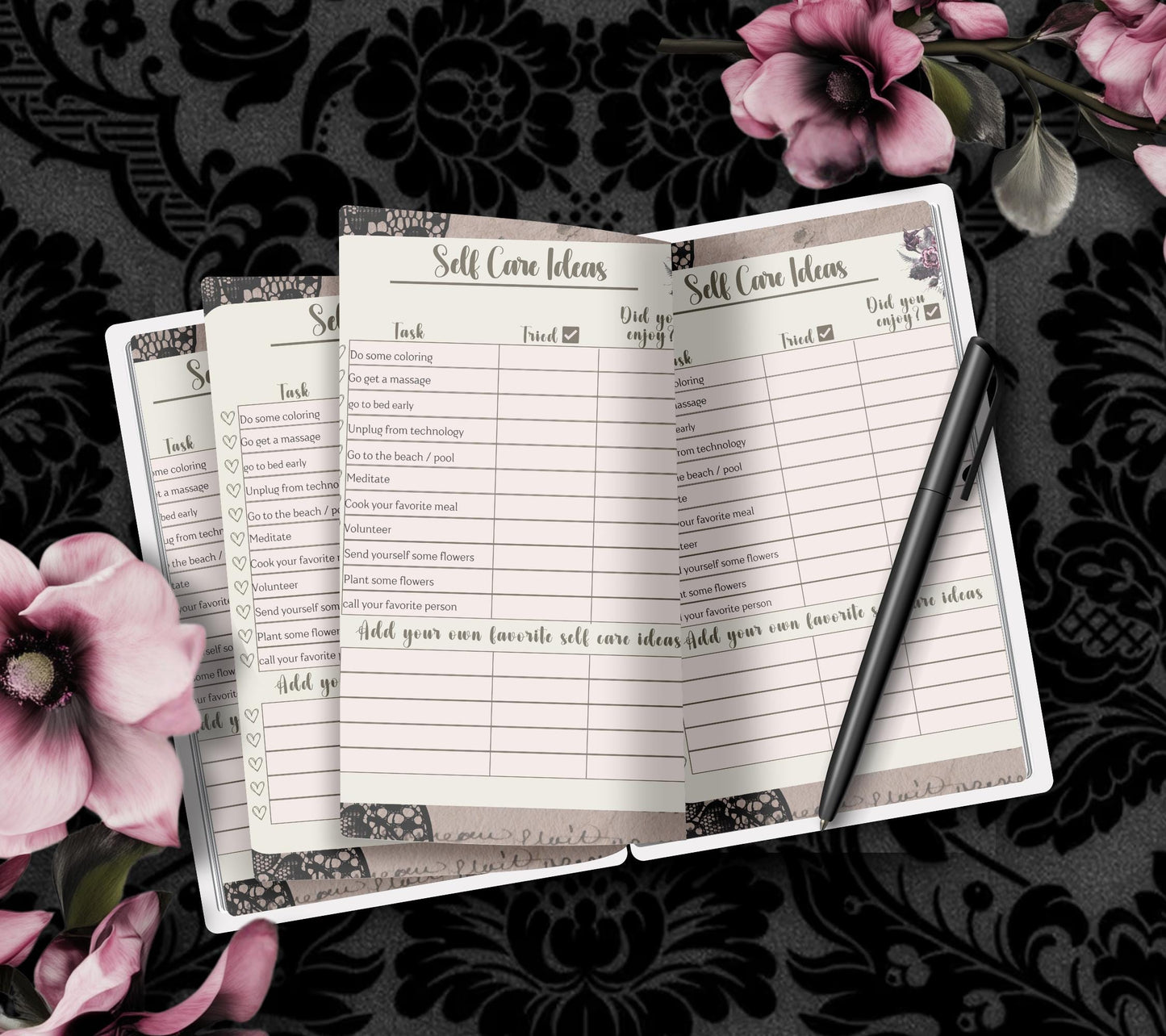 Trauma & PTSD Healing Spiral Journal - Mental Health Workbook and Planner, Perfect Therapy for Anxiety and Depression