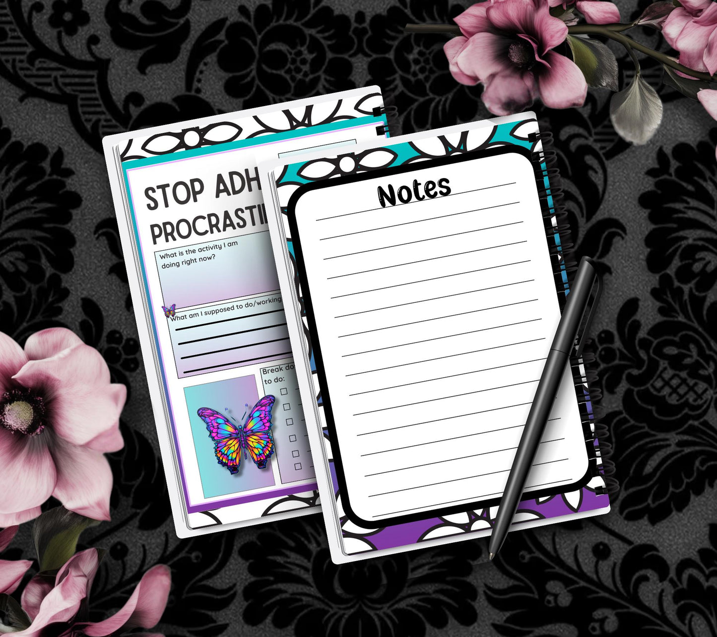 ADHD Planner, Focused Journal & Planner For ADHD Minds, Keep Track of Appointments and Daily Task Organizing and Routine Productivity