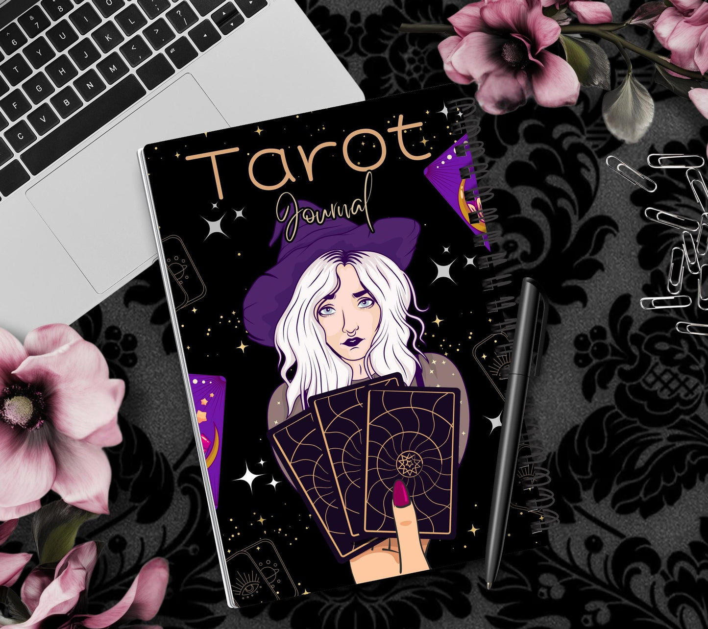 Essential Tarot Card Journal: Perfect for Beginners - Manage Readings, Reflect, Enhance Your Practice and Manage Your Cards