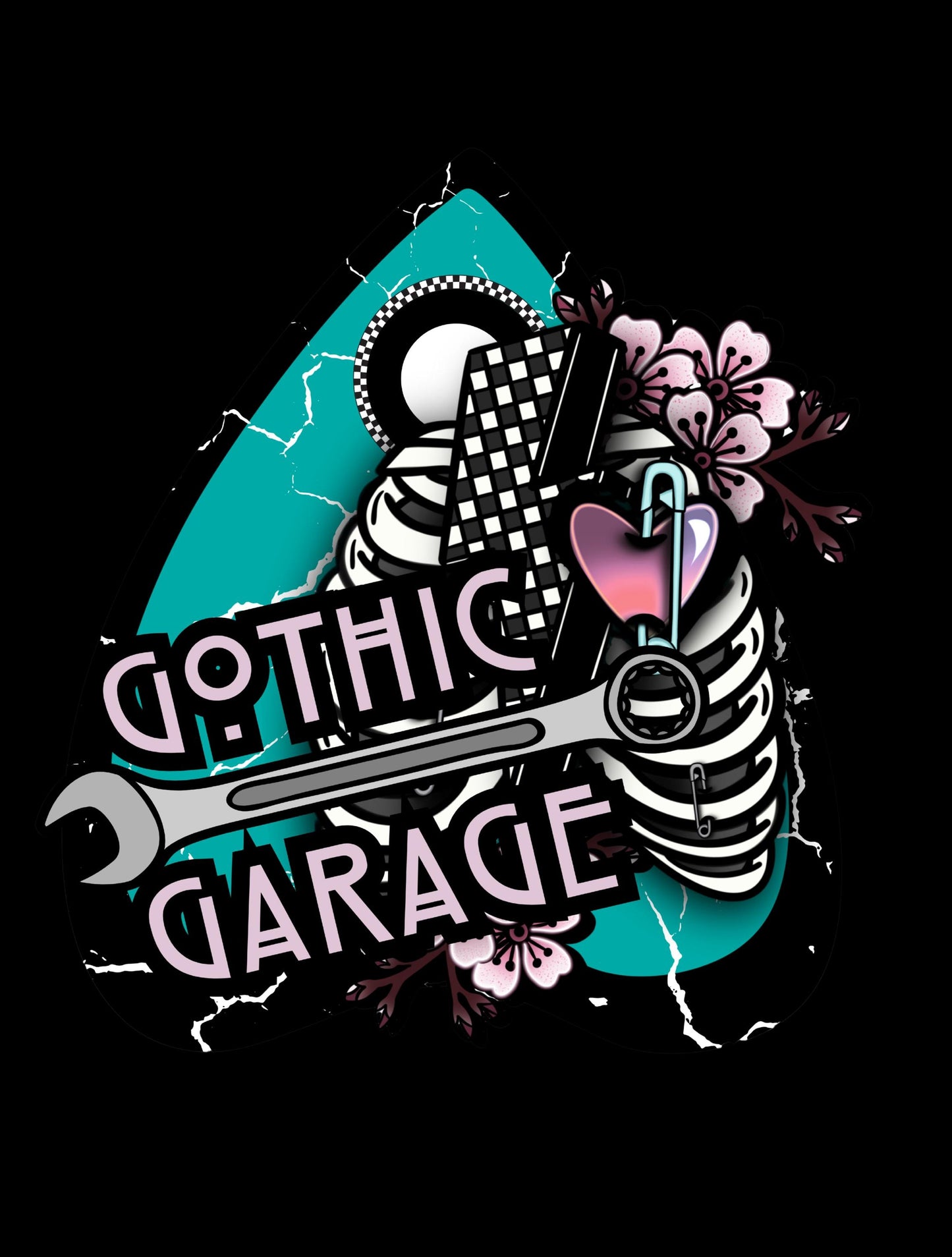 Gothic Dead Collector Sticker Sheet, Aesthetic Skulls, Oddities & Bugs - Perfect for Scrapbooking and Collecting