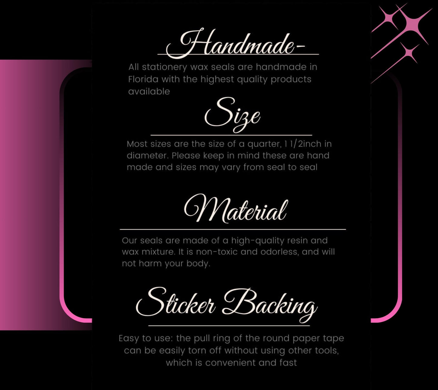 Skeleton Lovers Wax Seal – Gothic Black, Silver or Gold Adhesive Stamp for Letters, Journals & Gifts