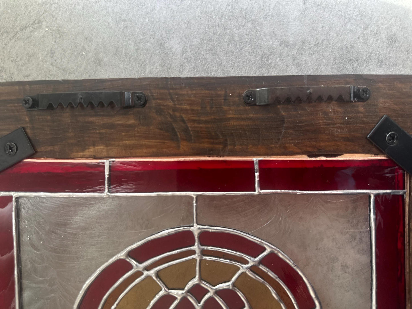 Vecna’s Door -Inspired Stained Glass Wall Art – One of a Kind Gothic Horror Collector Piece