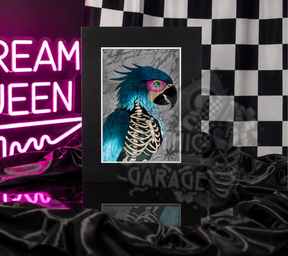Goth Beach Art Prints