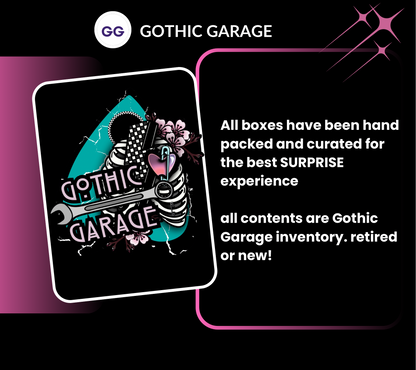 Surprise Goth Gift Box – Handpicked Gothic Accessories & Art Items