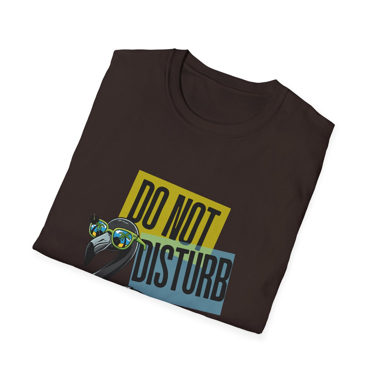 Do Not Disturb Flamingo T-Shirt | Chill Vibe Graphic Tee