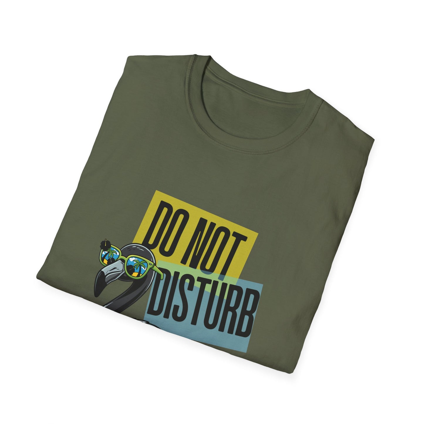 Do Not Disturb Flamingo T-Shirt | Chill Vibe Graphic Tee