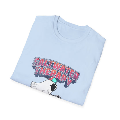 Saltwater Therapy T-Shirt | Beach Ocean Relaxation Graphic Tee