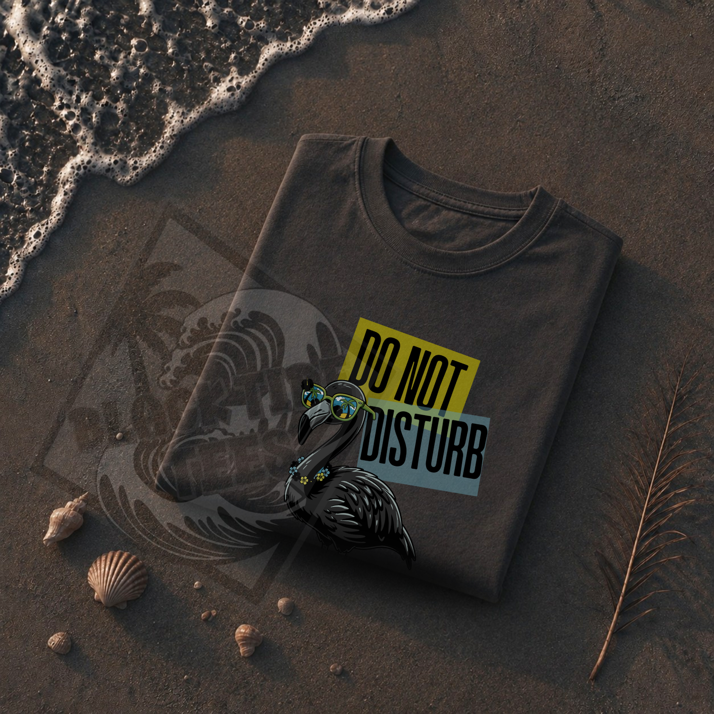 Do Not Disturb Flamingo T-Shirt | Chill Vibe Graphic Tee