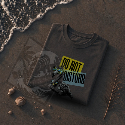 Do Not Disturb Flamingo T-Shirt | Chill Vibe Graphic Tee