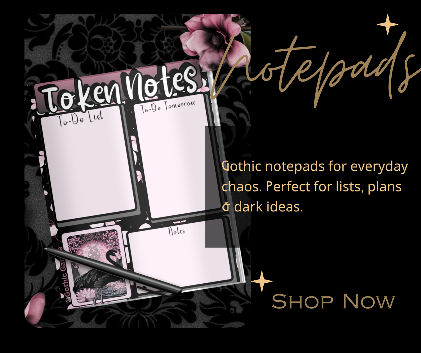 Surprise Goth Gift Box – Handpicked Gothic Accessories & Art Items