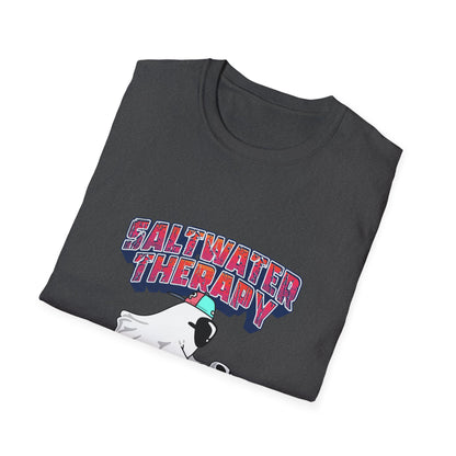 Saltwater Therapy T-Shirt | Beach Ocean Relaxation Graphic Tee