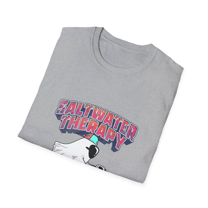 Saltwater Therapy T-Shirt | Beach Ocean Relaxation Graphic Tee