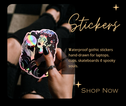 Surprise Goth Gift Box – Handpicked Gothic Accessories & Art Items