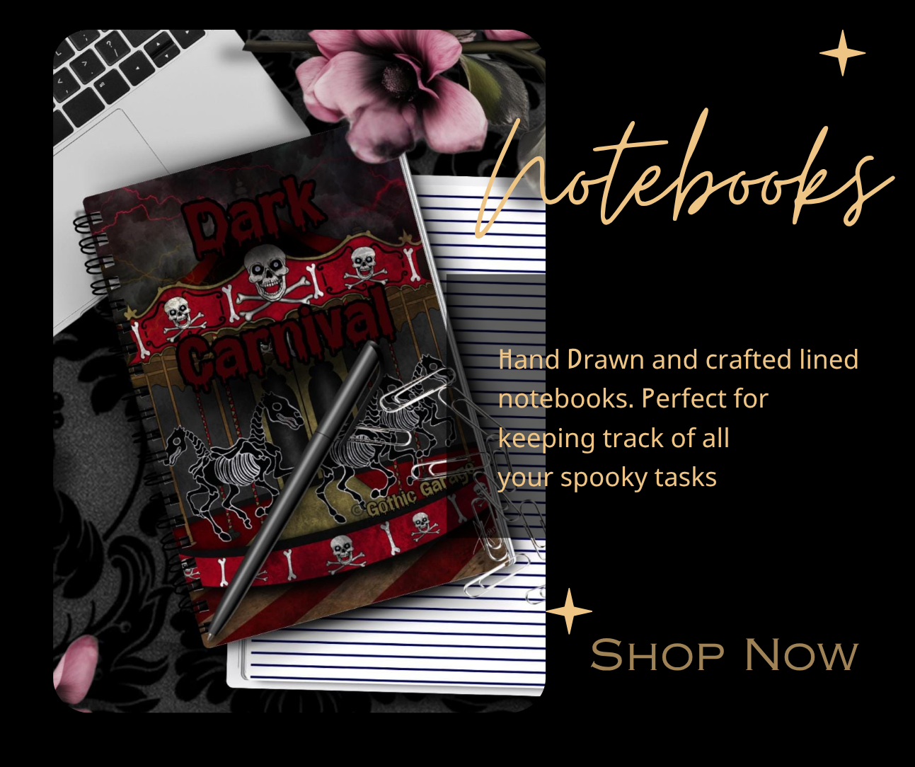 Surprise Goth Gift Box – Handpicked Gothic Accessories & Art Items