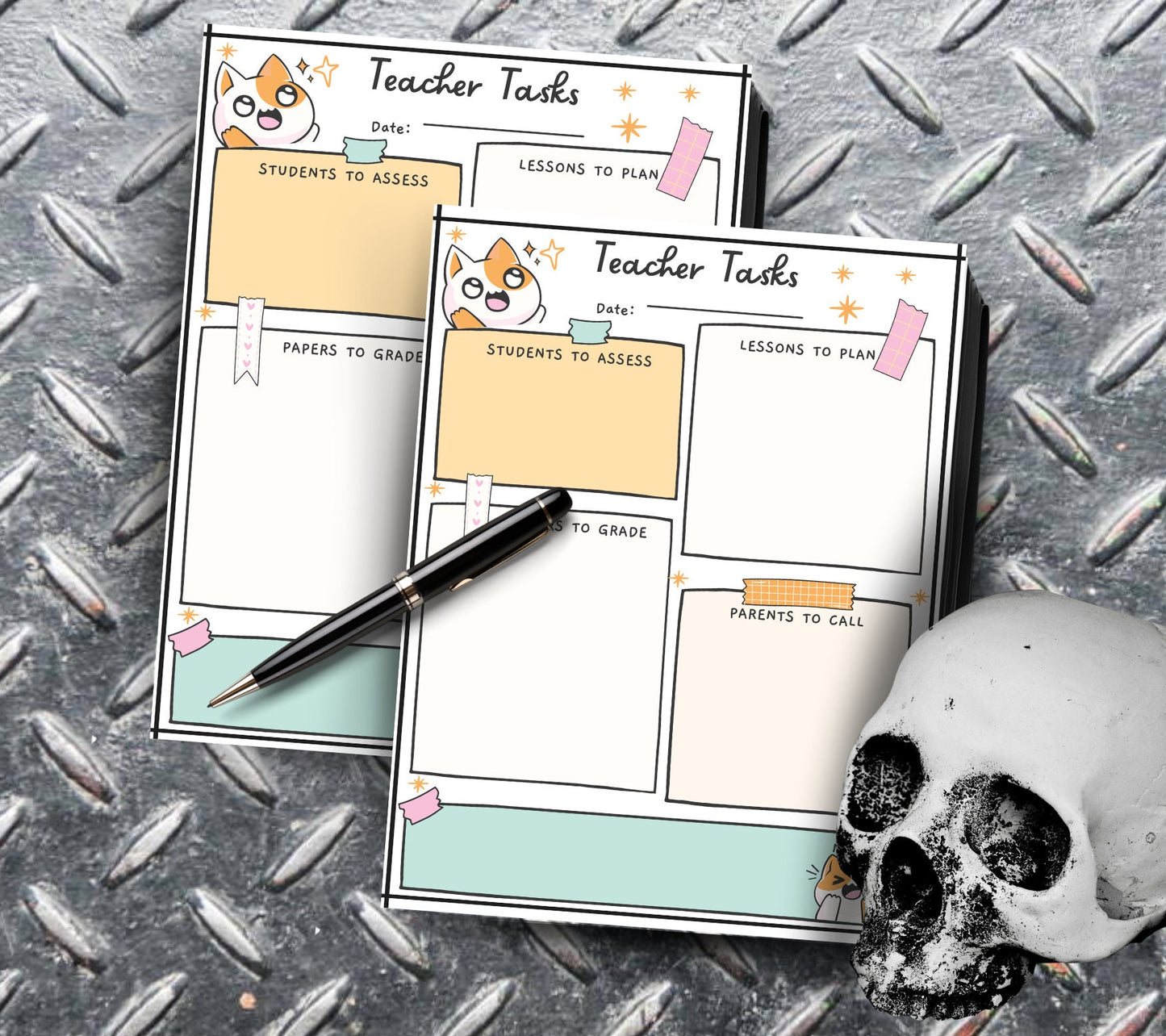 Organizing Teacher Tasks Notepad, Perfect Gift for Teacher Appreciation