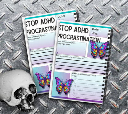 ADHD Planner, Focused Journal & Planner For ADHD Minds, Keep Track of Appointments and Daily Task Organizing and Routine Productivity