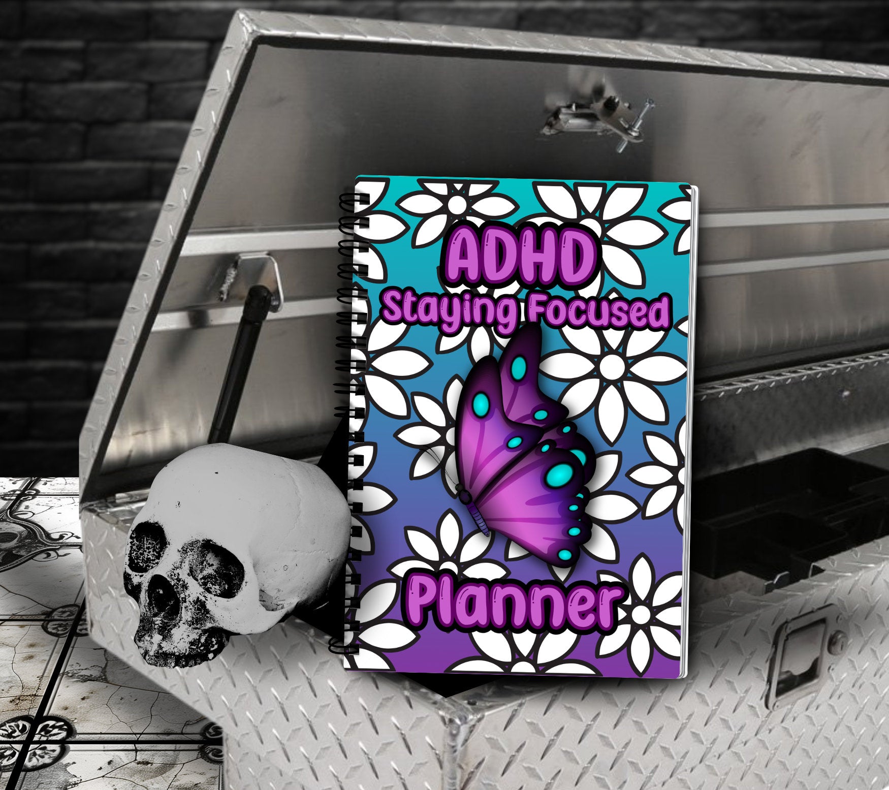 ADHD Planner, Focused Journal & Planner For ADHD Minds, Keep Track of Appointments and Daily Task Organizing and Routine Productivity