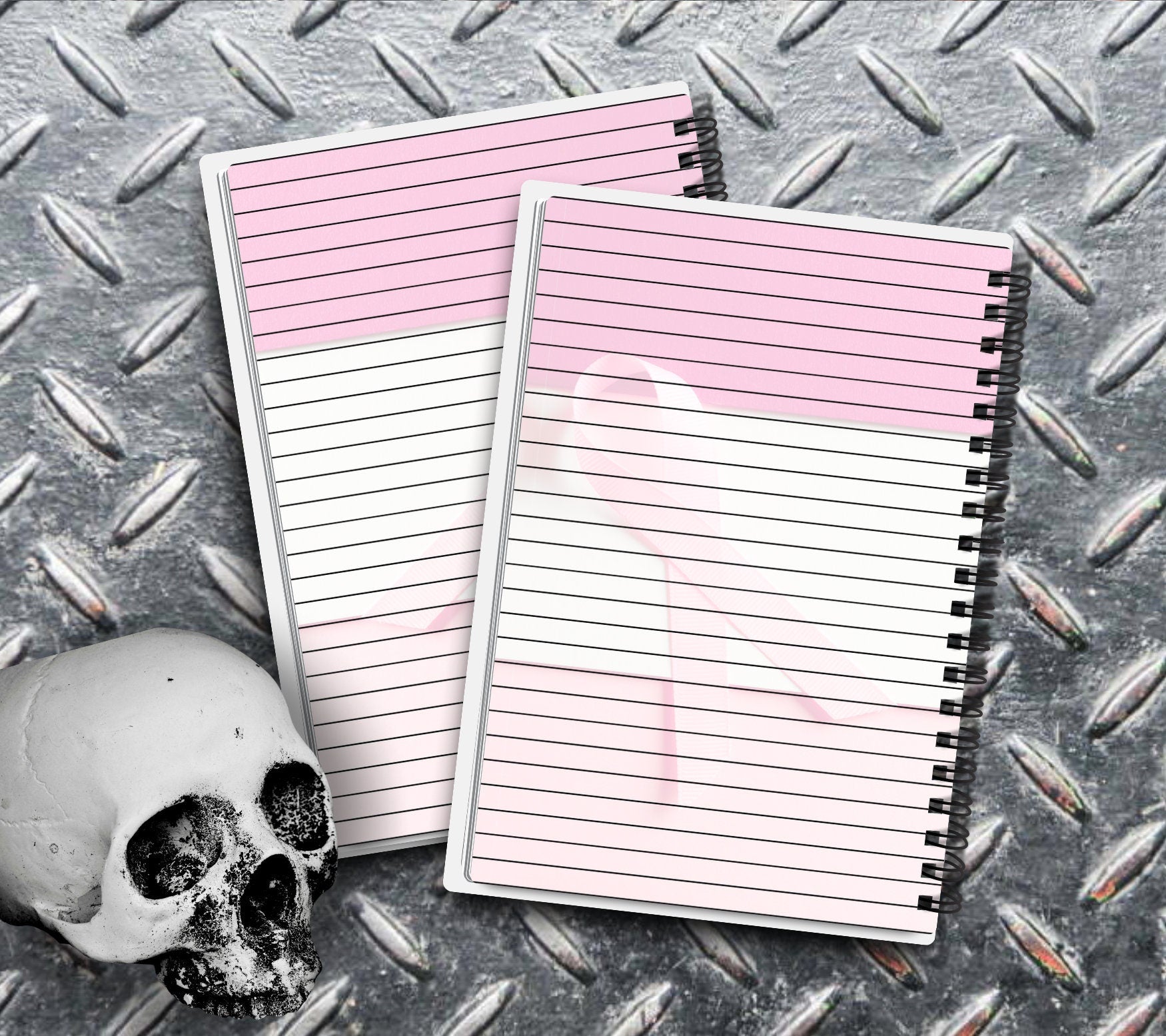 Breast Cancer Survivor Nutrition Facts Notebook Writing Journal, Lined Notebook for Personal Task and Notes, Perfect For Kids Notes