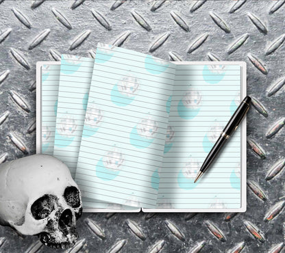 Funny Warning Notebook Writing Journal, Lined Notebook for Personal Task and Notes, Keep Track of Your Daily Life