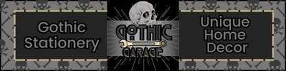 Gothic Bitches, Snitches & Stiches Sticker Sheets for Collecting and Scrapbooking - High-Quality, Vibrant Designs