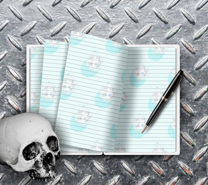 Funny Warning Notebook Writing Journal, Lined Notebook for Personal Task and Notes, Keep Track of Your Daily Life