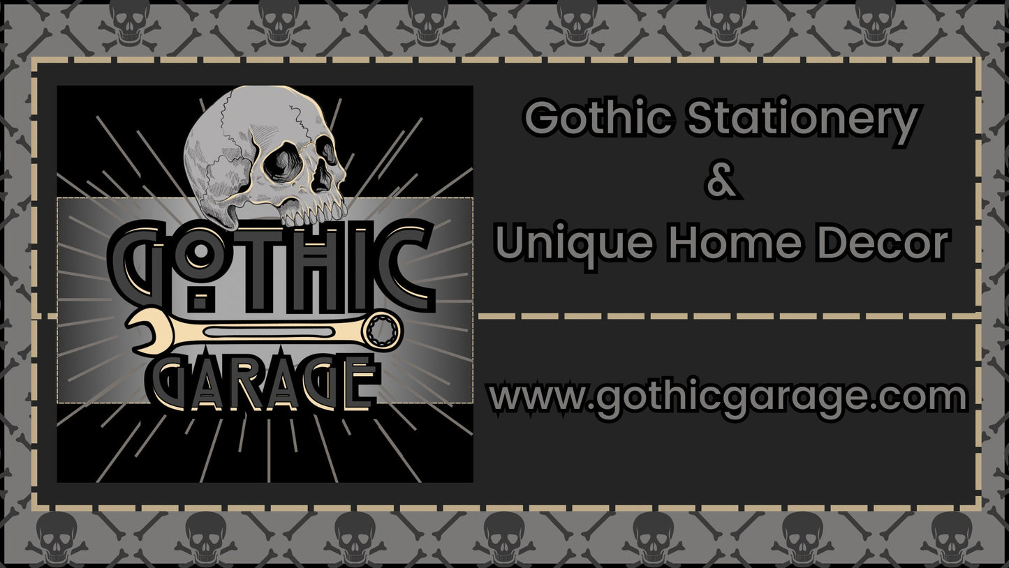 Gothic 2-Faced Skeletons Sticker Sheets for Collecting and Scrapbooking - High-Quality, Vibrant Designs, Perfect Budget Friendly Gifts