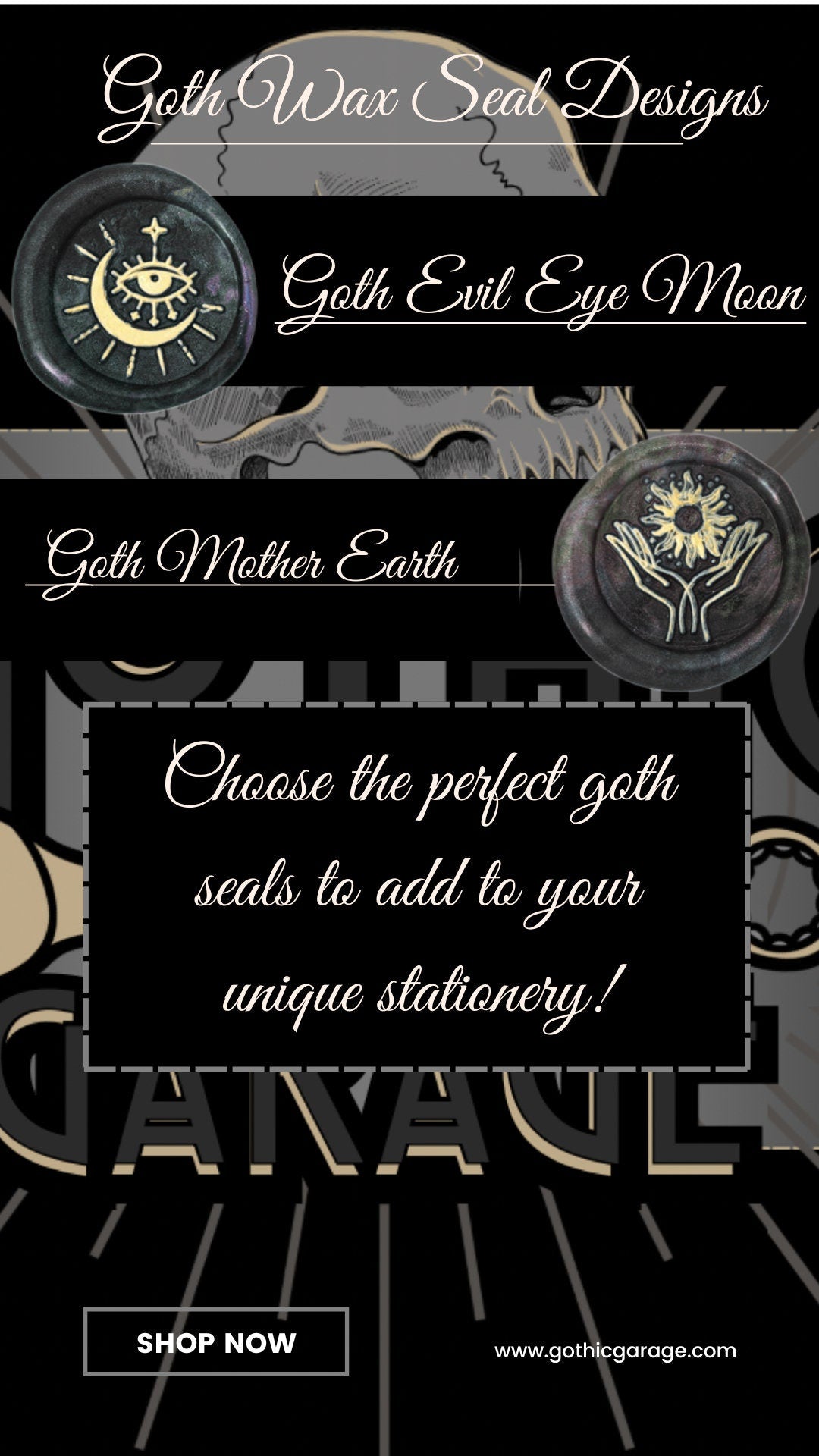 Cute Bat Wax Seals – Gothic Envelope Seals for Invitations, Letters & Packaging