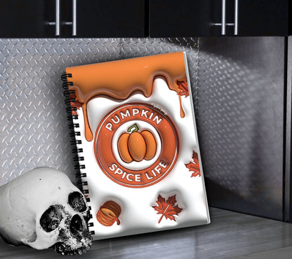 Pumpkin Spice Life Reusable Sticker Book, Perfect Fun Gift to Personalize for Coffee Lovers & Sticker Collectors