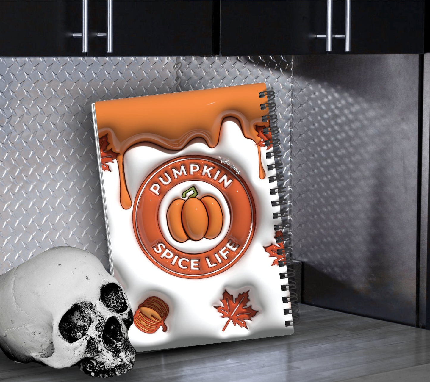 Pumpkin Spice Life Reusable Sticker Book, Perfect Fun Gift to Personalize for Coffee Lovers & Sticker Collectors