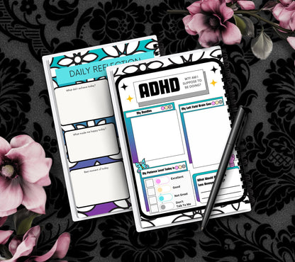 ADHD Planner, Focused Journal & Planner For ADHD Minds, Keep Track of Appointments and Daily Task Organizing and Routine Productivity