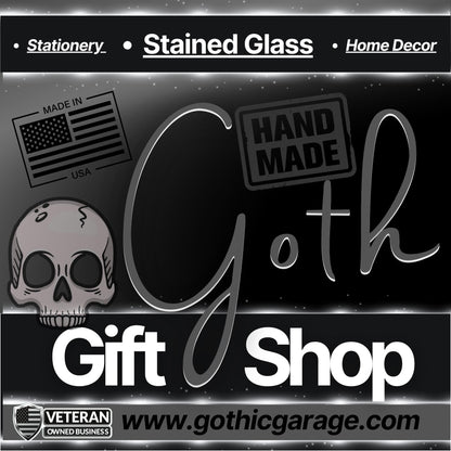 Horror Girl Christmas Sticker – Gothic Holiday Waterproof Vinyl Decal for Laptops, Tumblers & Gifts