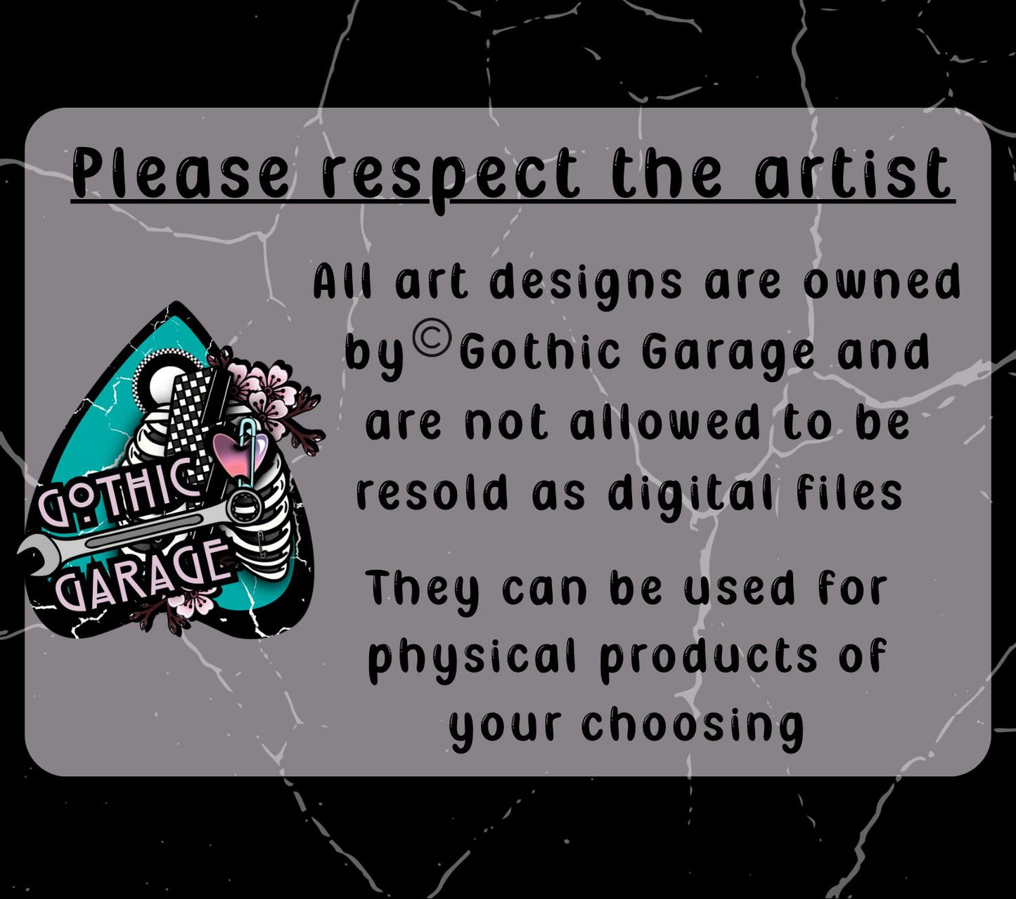 Romantic Goth Clipart Pack – 9 Green & Black Spooky Love Designs for Stickers, Crafts and Printing