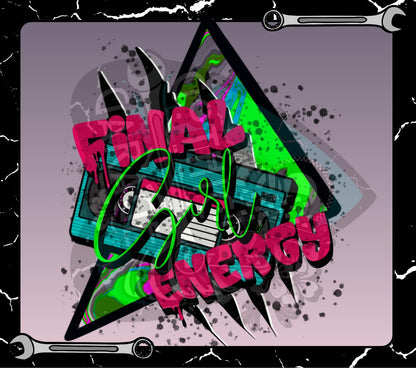Final Girl Energy PNG – Retro Horror Slasher Sublimation File