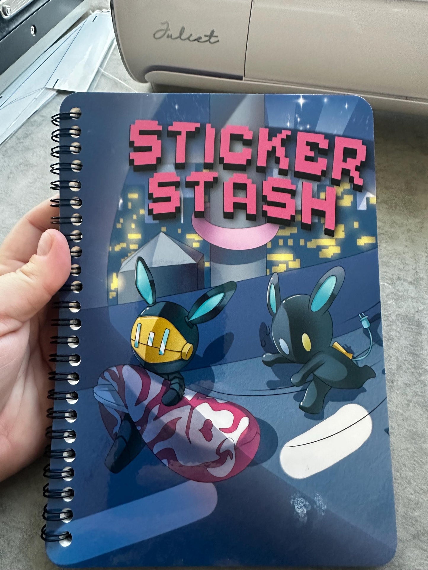 Customize Your Own Reusable Sticker Book, Your Vibe Sticker Album, Perfect Gift to Personalize for Yourself or Someone Special