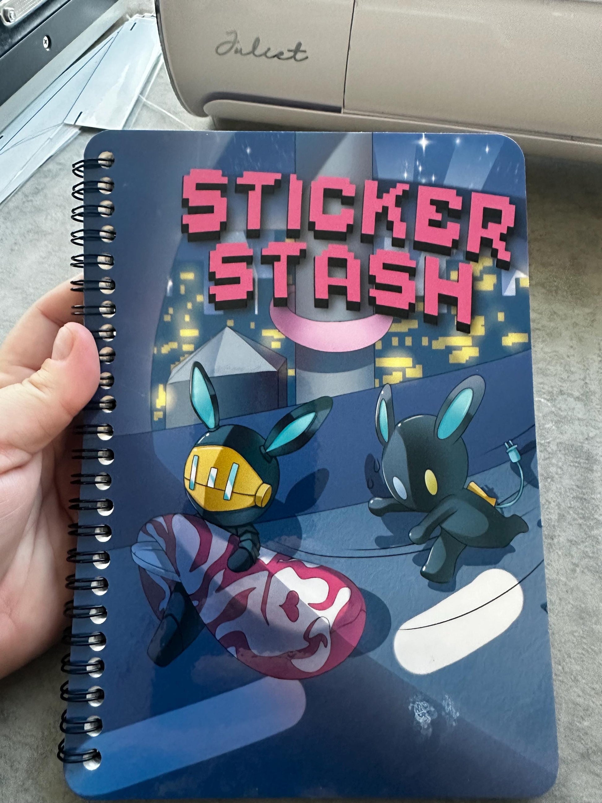 Customize Your Own Reusable Sticker Book, Your Vibe Sticker Album, Perfect Gift to Personalize for Yourself or Someone Special