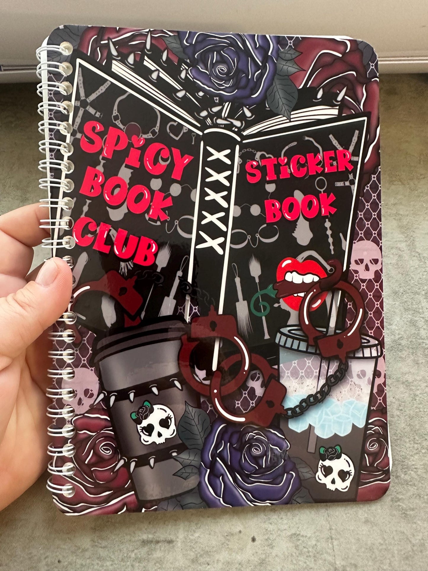 Custom Reusable Sticker Book – Personalized Sticker Album, 24/48 Pages, Glossy or Holographic Finish