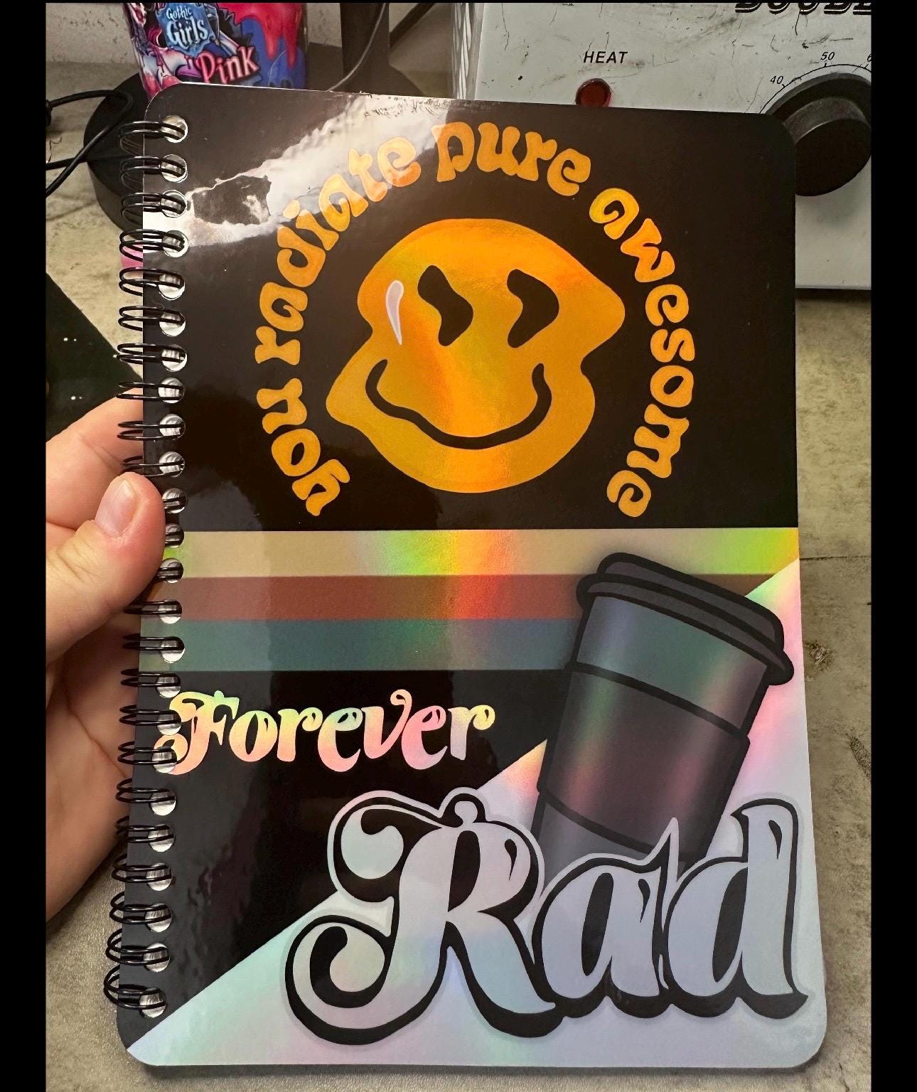 Customize Your Own Reusable Sticker Book, Your Vibe Sticker Album, Perfect Gift to Personalize for Yourself or Someone Special