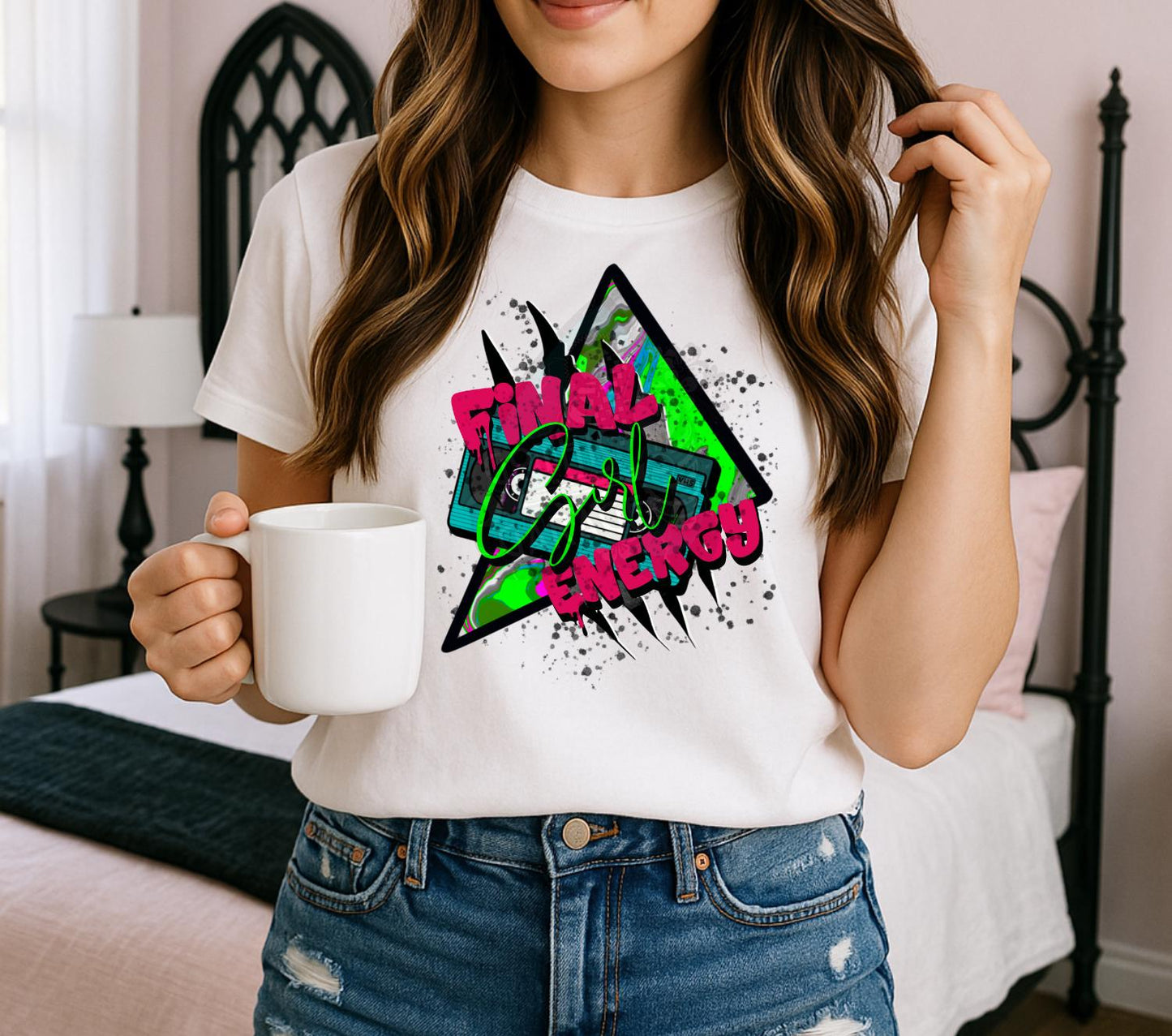 Final Girl Energy PNG – Retro Horror Slasher Sublimation File