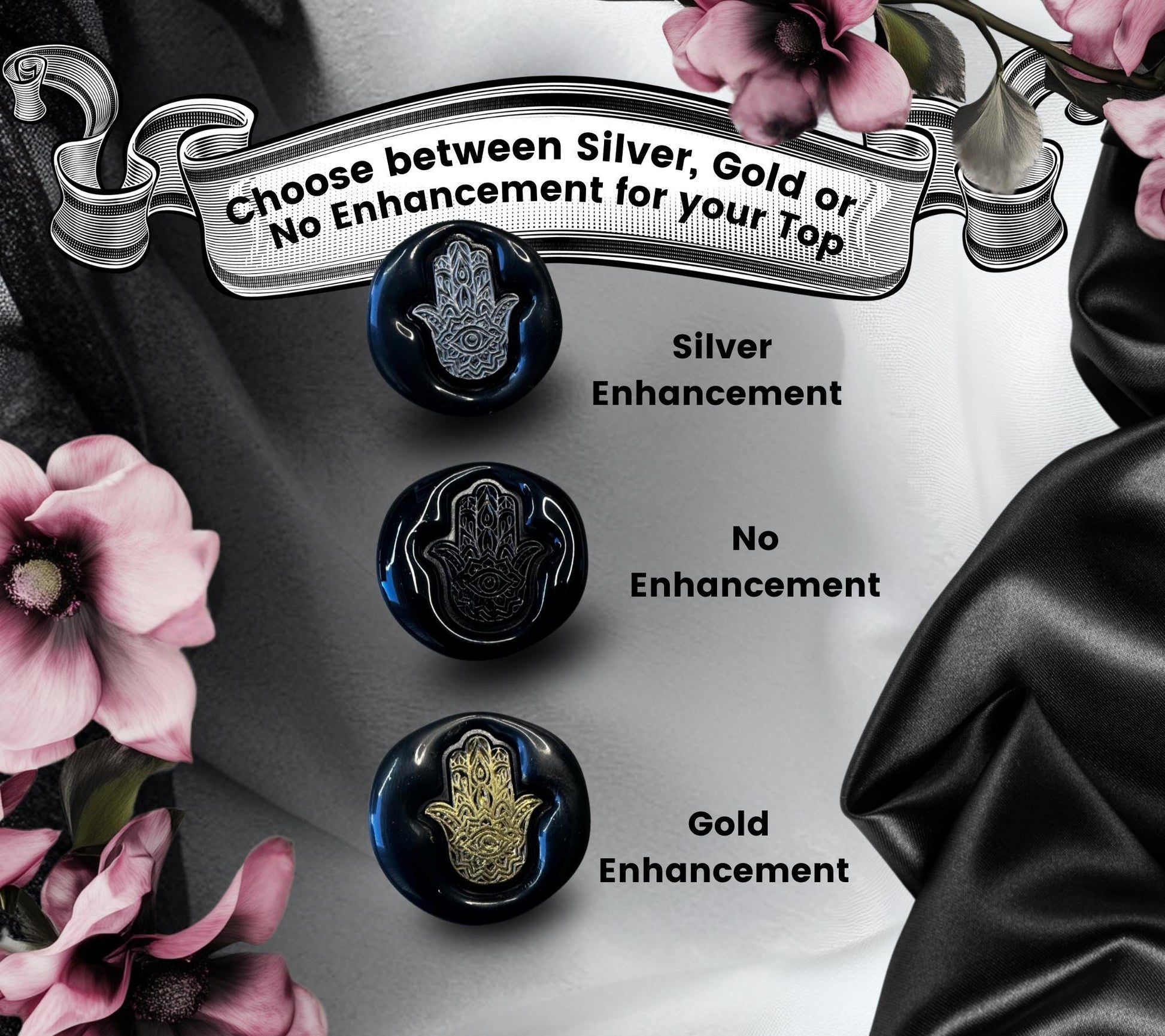 Hamsa Hand Wax Seal – Gothic Protective Evil Eye Stamp for Envelopes, Letters & Journals