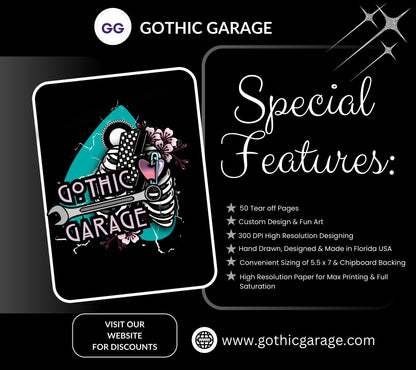 Custom Teacher Notes Notepad – Ghost Design with Name | Cute Teacher Gift & Classroom Stationery