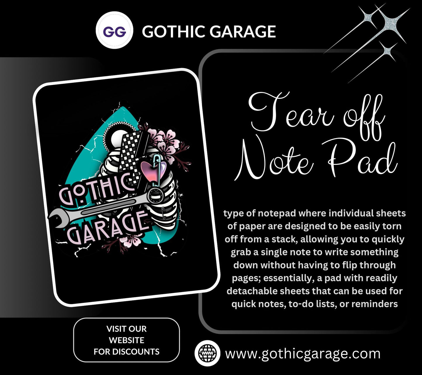 Custom Teacher Notes Notepad – Ghost Design with Name | Cute Teacher Gift & Classroom Stationery