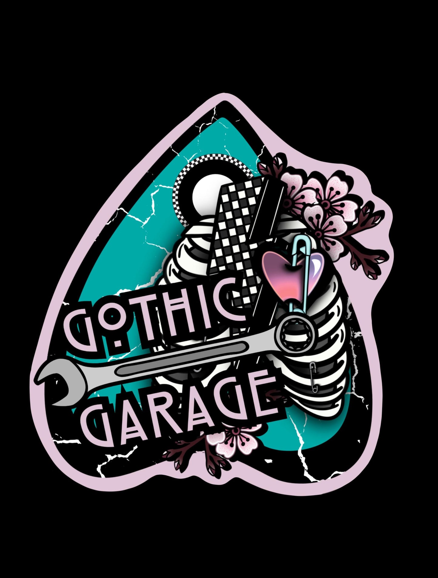 Horror Girl Ornament – Retro Gothic Christmas Decor for Horror Fans & Creepy Creepmas Trees