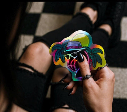 Black Flamingo Gift Box – Goth Stationery Set, "They Call Me Jerry" Edition