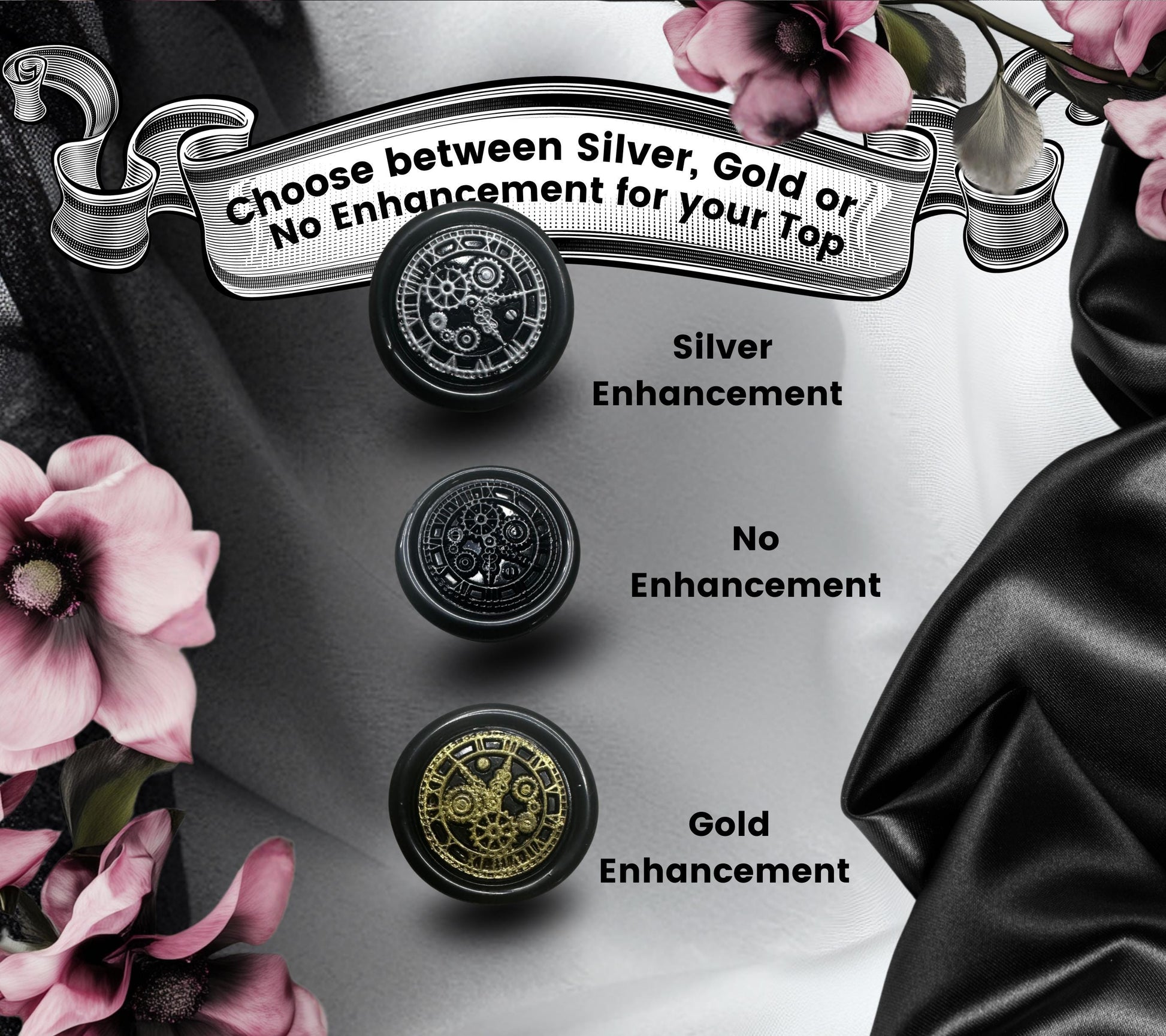 Steampunk Clockwork Wax Seals – Peel & Stick Gothic Stationery Accessory