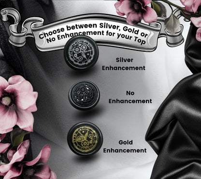 Steampunk Clockwork Wax Seals – Peel & Stick Gothic Stationery Accessory