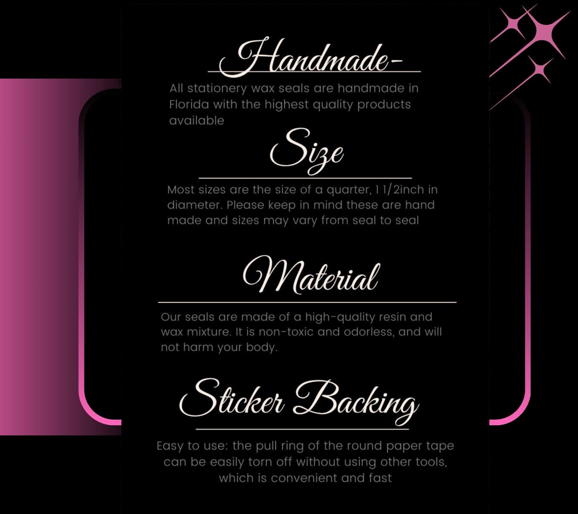 Enchanted Bat Wax Seal – Gothic Soy Wax Sticker for Witchy Mail, Gifts & Journals