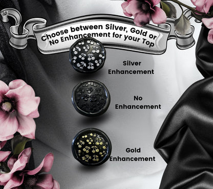 Punk Cherry Wax Seals – Gothic Peel & Stick Wax Seals for Letters and Packaging