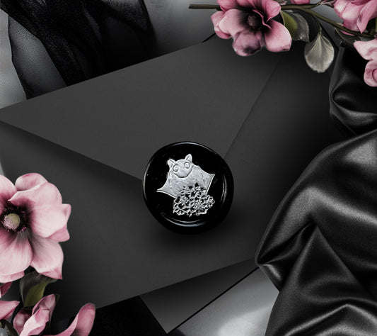 Cute Bat Wax Seals – Gothic Envelope Seals for Invitations, Letters & Packaging