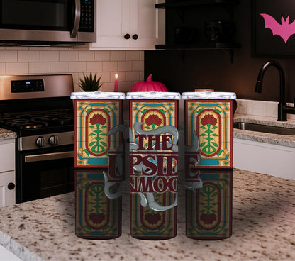 Vecna Door Stained Glass Digital Tumbler Wrap | Stranger Horror Inspired | 20oz Skinny Wrap PNG