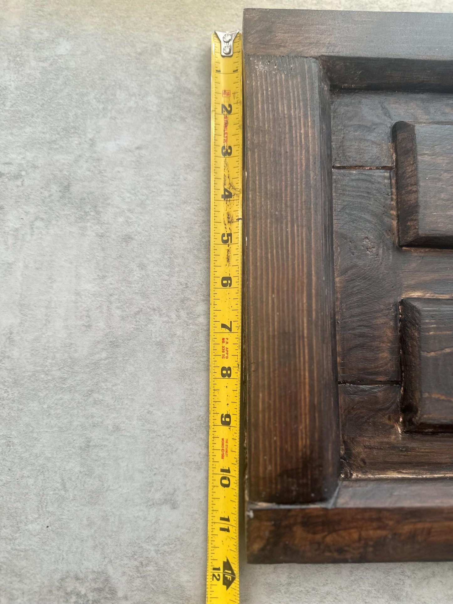 Vecna’s Door -Inspired Stained Glass Wall Art – One of a Kind Gothic Horror Collector Piece